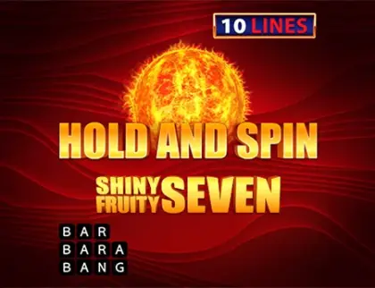 Shiny Fruity Seven 10 Lines Hold And Spin