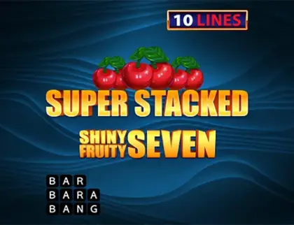 Shiny Fruity Seven 10 Lines Super Stacked