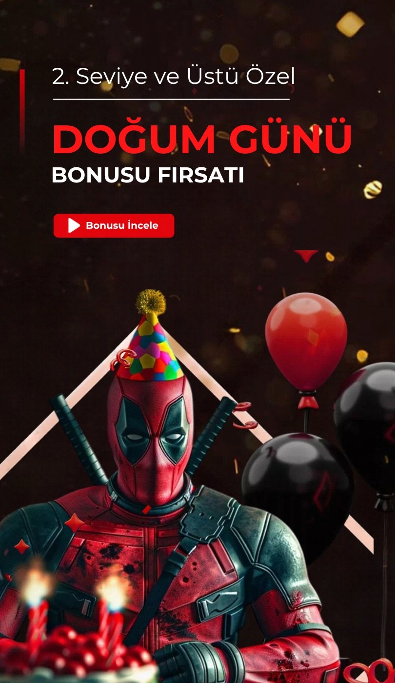 Hoş geldin paketi — ilk yatırıma %100 bonus