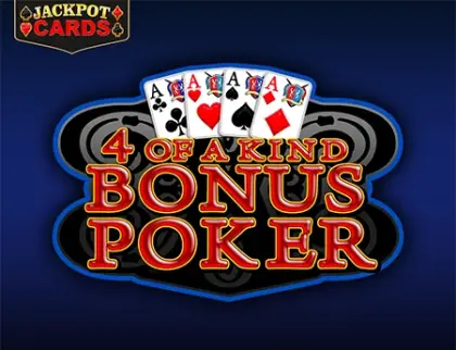 4 of a Kind Bonus Poker