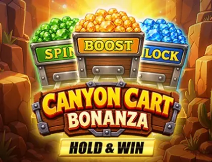 Canyon Cart Bonanza: Hold & Win